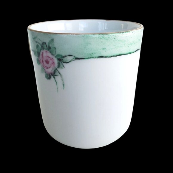 Vintage German Cup Hand Painted Arzberg With Gold Handle & Floral Design - Picture 6 of 10